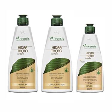 Imagem de Kit Hidratação Shampoo Condicionador Leave-in Arvensis