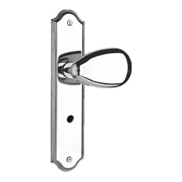 Imagem de Fechadura Silvana 1100 Golf Banheiro Espelho Premium Cromado