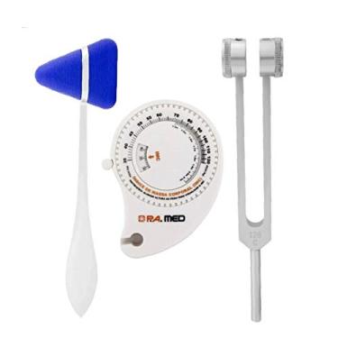 Imagem de Kit Fisioterapia Martelo Trena Diapasão (TAYLOR-AZUL)