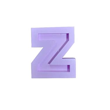 Imagem de Confeitaria dos Moldes, R189 Molde de silicone letra Z resina decorar