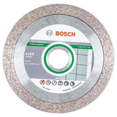 Imagem de Disco Diamantado Contínuo 110X20mm Porcelanato Bosch