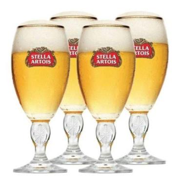 Imagem de Conjunto 4 Cálices Stella Artois 250ml - Globimports