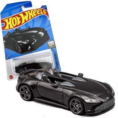 Imagem de Carrinho Hotwheels Aston Martin V12 Speedster Preto Mattel
