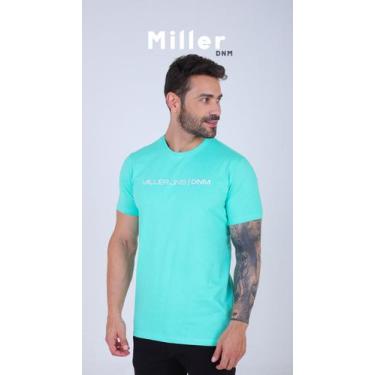 Imagem de Camiseta Masculina Miller Cor Azul Laranja Cinza Preto Verde - Miller