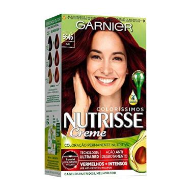 Imagem de Coloração Nutrisse Creme Coloríssimo 6646, Pimenta Fogo, Garnier, Cor 6646, Pimenta Fogo
