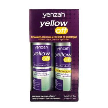 Imagem de Kit Yenzah Yellow Off Shampoo E Condicionador Desamarelador
