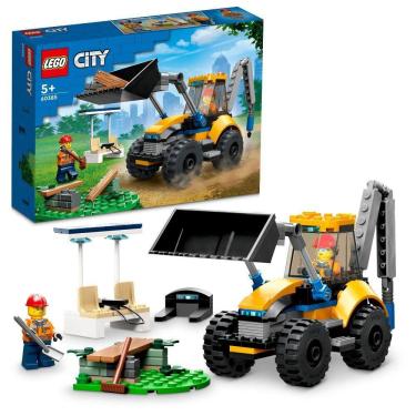 Imagem de Lego City Trator Escavadeira de Construção 60385
