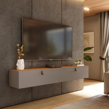 Imagem de Rack Suspenso para Tv até 70 Polegadas 2 Portas Grécia 180cm