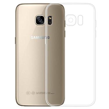 Imagem de Capa Samsung Galaxy S7, capa Samsung Galaxy S7 Edge, capa Samsung Galaxy S8 Plus, capa protetora transparente capa de silicone gel TPU estreita Case Cover (QT-13)