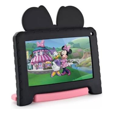 Imagem de Tablet Infantil Minnie Multilaser 7 4gb Ram 64gb Disney Minnie
