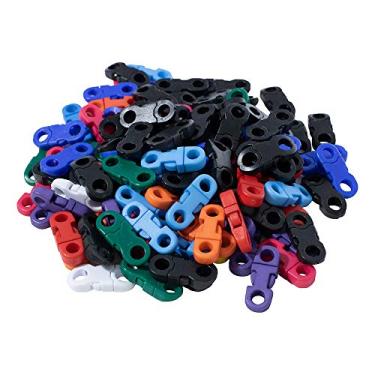 Imagem de Fivelas de separação PARACORD Planet – Cores mistas (pacote com 100 com 50 preto)