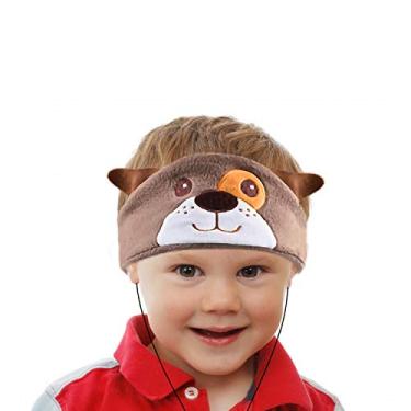 Imagem de Contixo H1 Kids Headphones, 85dB Volume Limitando com alto-falantes ajustáveis ​​Crianças macias Fones de cabeça de fone de cabeça de lã para casa e viagem - design de caráter animal (cachorrinho)