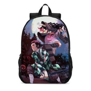 Imagem de Mochila Escolar Infanto Juvenil Demon Slayer Novidades 0464-Unissex