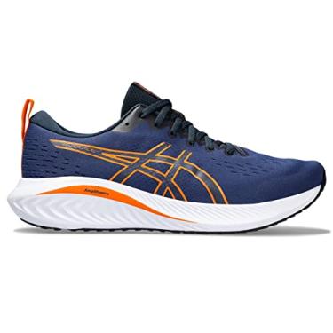 Imagem de ASICS T nis masculino Gel-Excite 10, Oceano profundo/laranja brilhante, 8.5