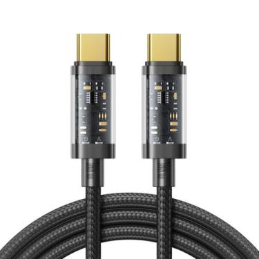 Imagem de Cabo Usb C 100W Carregamento Ultra Rápido 1,2m Preto Joyroom