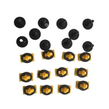 Imagem de Kit 22pcs friso superior tampa traseira cacamba strada nova - Fiat