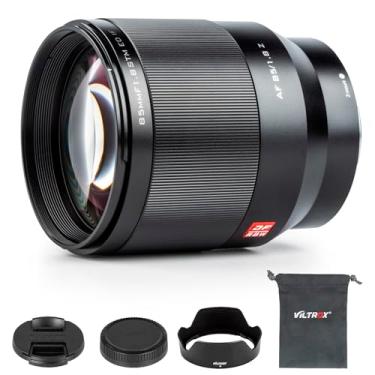 Imagem de Lente Full Frame VILTROX 85mm f/1.8 F1.8 STM com foco automático para câmera Nikon Z-Mount Z50/Z5/Z6/Z6 II/Z7/Z7 II
