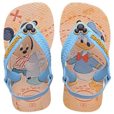 Imagem de Chinelo Havaianas Infantil Baby Disney Classics com Elástico, 19, Amar