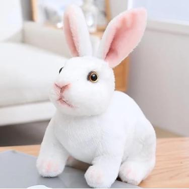 Imagem de Pelucia Coelho Coelhinho Realista Branco