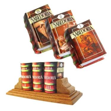 Imagem de Coleção Sabedoria: 2100 Frases De Grandes Pensadores c/3 Livros Capa D