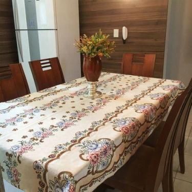 Imagem de 03 Toalhas De Mesa 2,50 m x 1,40 m Retangular Para 8 Cadeiras - Simar 