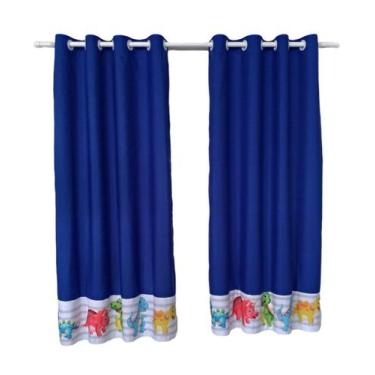 Imagem de Cortina Dinossauro Quarto De Menino ul Royal 2,60X1,70M - Pilli Enxova