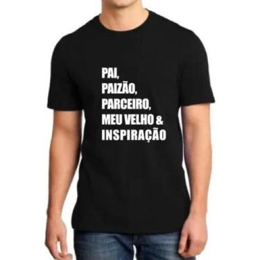 Imagem de Camiseta Unissex Dia Dos Pais Pai Parzão Parceiro Meu Velho - SEMPRENA