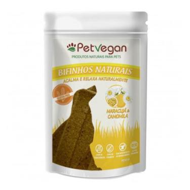 Imagem de Bifinho Maracujá e Camomila PetVegan para Cães - 60g - Pet Vegan
