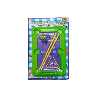 Imagem de Brinquedo Conjunto Sinuca de Plástico - 1 unidade - Rizzo