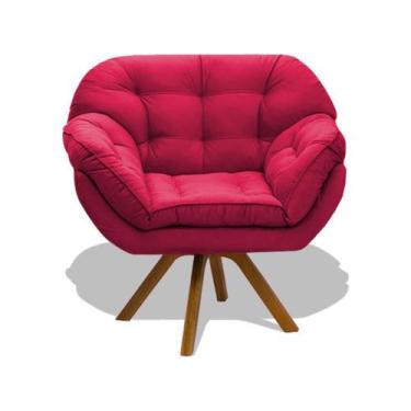 Imagem de Poltrona Miami Cadeira Base Giratória Salão Escritorio Consultório Ama