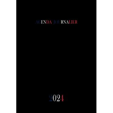 Imagem de Agenda Journalier 2024: Restez Organisé du 1er janvier 2024 au 31 décembre 2024 | Pages de Contacts, Emplois du Temps, Journal de Mots de Passe, Jours Fériés, Anniversaires et Bien Plus Encore !