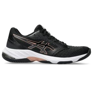 Imagem de ASICS Tênis feminino de vôlei Netburner Ballistic Ff 3, Preto/ouro rosa, 35