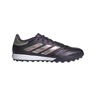 Imagem de adidas Tênis unissex adulto Copa Pure Ii League Turf, Aurora Preto/Platin Metallic/Turbo, 37 BR