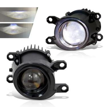 Imagem de VPIMOZO Faróis de neblina brancos de LED de 5 cm 40 W para Toyota Camry 20-24 Sienna 22-23 Corolla Cross 17-24 Prius 20-24 Corolla Altis/Yaris/C-HR 2800LM 6500K OEM substituição de faróis de neblina
