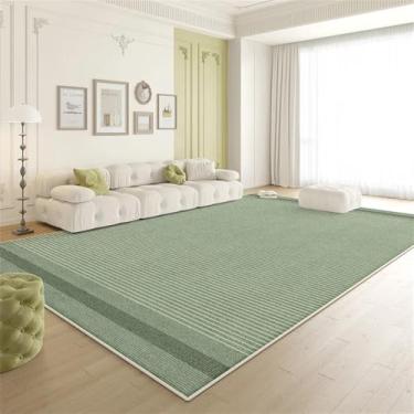 Imagem de HJZSZX Tapete de sala de estar estilo artístico confortável antiderrapante lavável tapetes de área grande casa quarto tapete decorativo, YY022,3,A,200X200CM