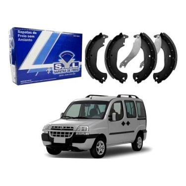 Imagem de Sapata De Freio Doblo Adventure 1.8 2003 A 2010 - SYL