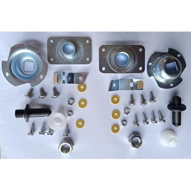 Imagem de WE25X205 AP2619102 PS267583 para kit de manga de rolamento traseiro de tambor de secador GE WE25M40 DE725, EA267583 (2 pacotes)