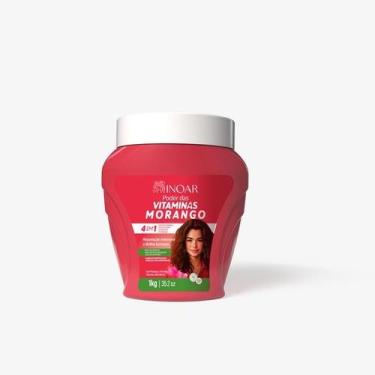 Imagem de Inoar Creme Poder Das Vitaminas Morango 1Kg