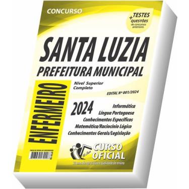Imagem de Apostila Prefeitura De Santa Luzia - Mg - Enfermeiro - Curso oficial