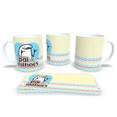 Imagem de Caneca Personalizadas Pai Te Amo – Com Frases Divertidas | Presente Criativo Dia dos Pais P34 (Pai de milhões)