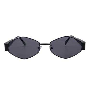 Imagem de Óculos de Sol Hexagonal Maya Jovana 2 Moments Edição Limitada (Preto)