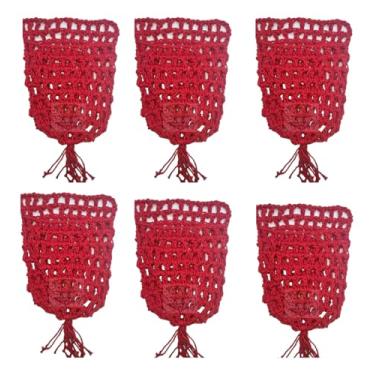 Imagem de Redinhas Para Caçapa Mesa De Bilhar Sinuca Reforma(Vermelho)