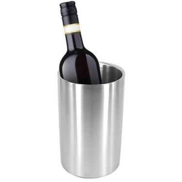Imagem de Balde Resfriador De Vinho Em Inox Parede Dupla 1500Ml Casita