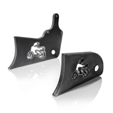 Imagem de JMCHstore Kit de aba de aço com extensão de freio hidráulico elástico para Coleman CT100U, Baja DB30 (Blitz, Dirt Bug, Racer) Mini bicicleta 97cc (Doodle Bug/CT100U D, 15.2 cm)