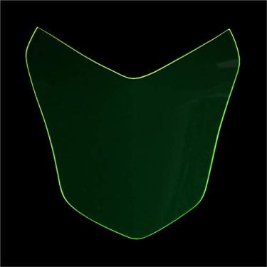 Imagem de Acc-Creativity Lente de tela de proteção da tampa do farol frontal de acrílico para motocicleta compatível com HONDA CB650F CBR650F 14-16 (verde fluorescente)