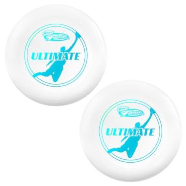 Imagem de WHAM-O Frisbee, conjunto de discos voadores de 26 cm para adultos, perfeito para treinamento profissional atlético e diversão ao ar livre, pacote com 2, 175 g