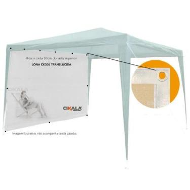 Imagem de Parede Fechamento Translúcida 3x1.85 M Tenda Gazebo - Cikala