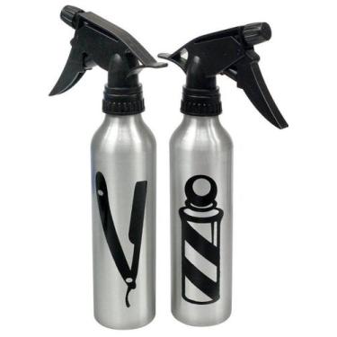 Imagem de Pulverizador de Alumínio Estampado com Navalha para Barbeiro 280ml - S
