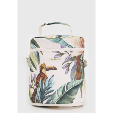 Imagem de Cooler Me Leva Farm Farofa Tropicália Off-White FARM 78324858 feminino