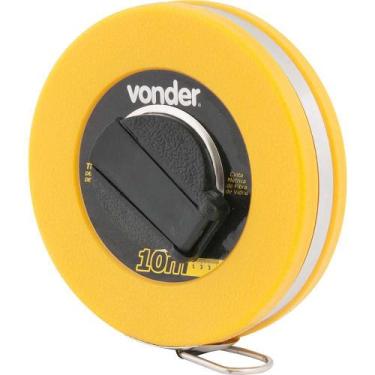 Imagem de Trena com Fibra De Vidro 10m X 12,5mm Vonder